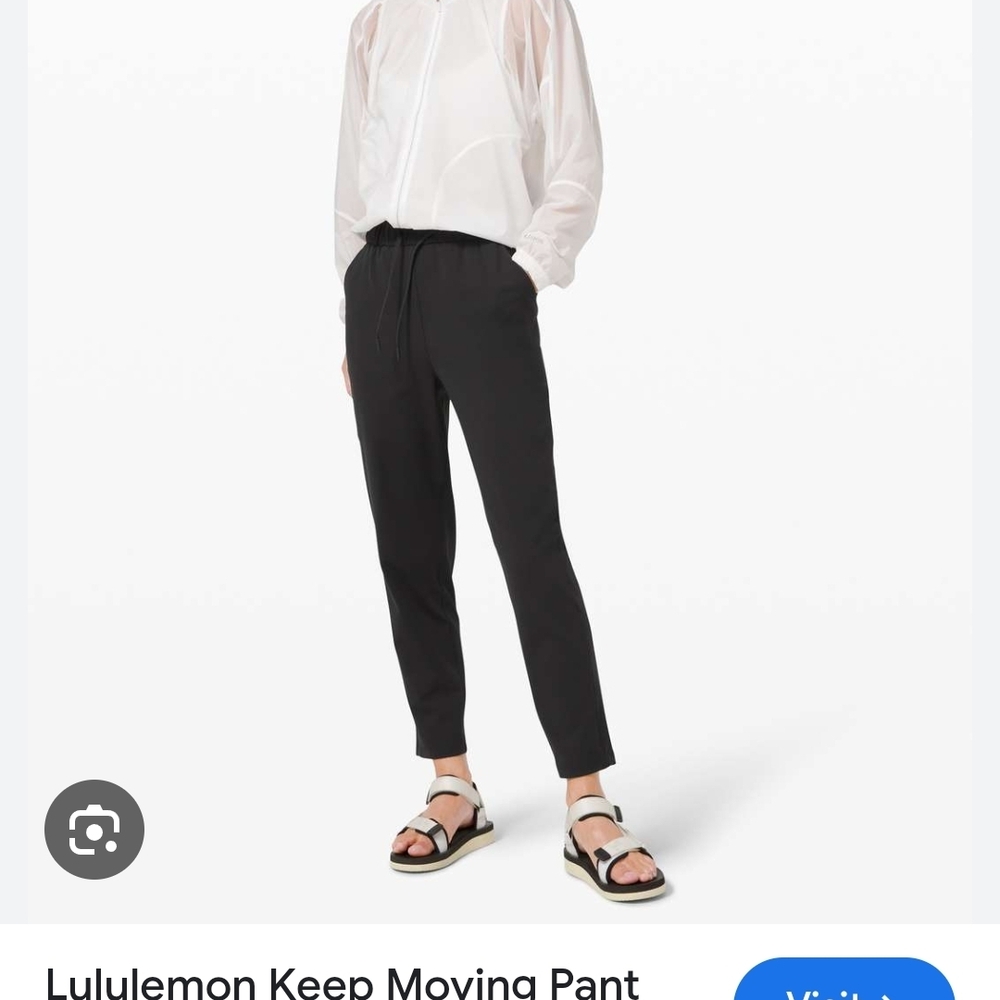 lululemon athletica Black Ankle Pants
